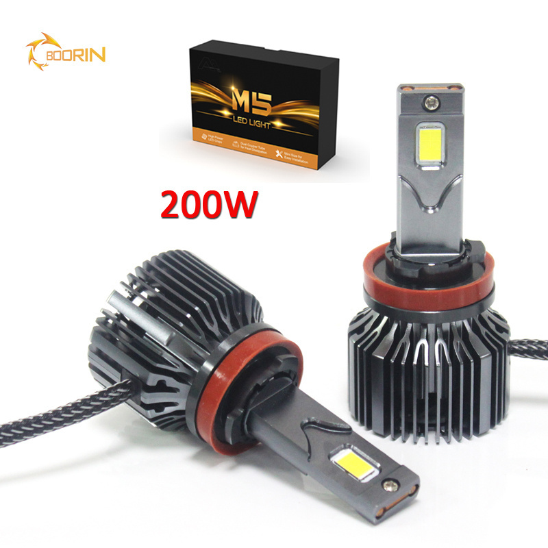 12V car lights Led auto headlights h4 h7 h11 9005 9006 5202 h13 9007 9004 P13w M1 75w 100W 150W 200w High Power M5 led headlight