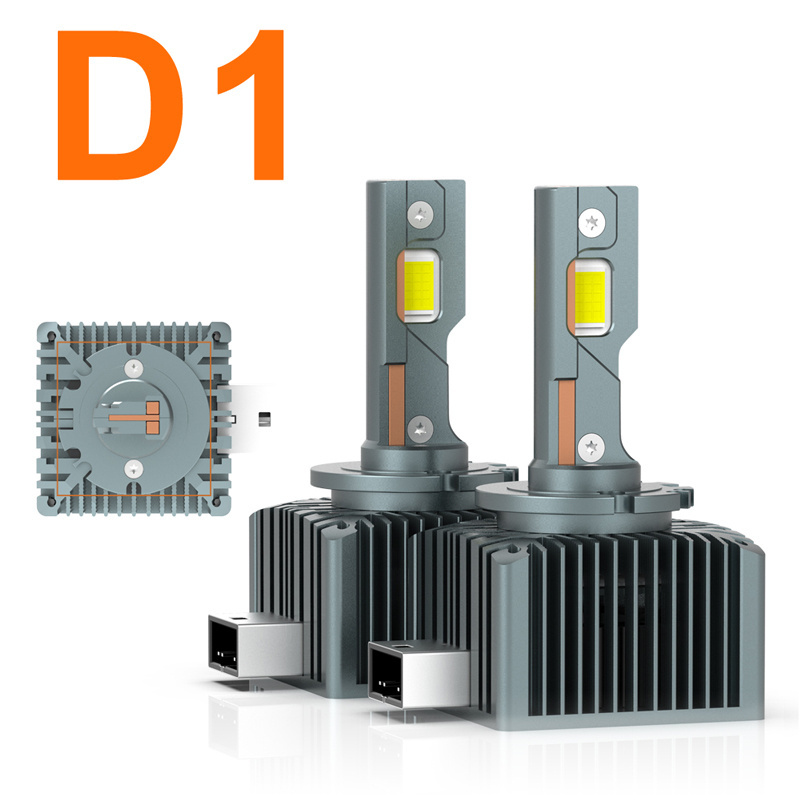 Dual Copper 5500lm 6000K 55W Led Light Bulbs All in one D2S D2R D4S Plug and Play Car Led Headlight