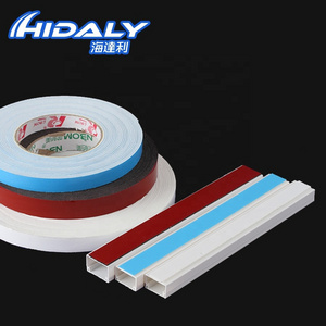 Decorative waterproof fireproof rigid pvc cable cover wiring casings with adhesive 10x10 12x8 12x12 15x10 14x7