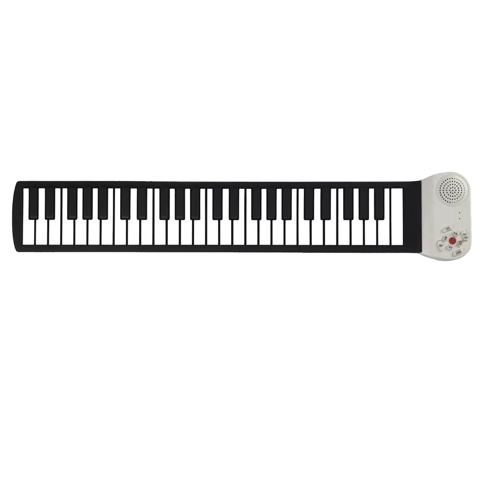 Wholesale 49 Keys Digital Piano Silicone Hand Roll Piano Mini Foldable Roll Up Piano Keyboard