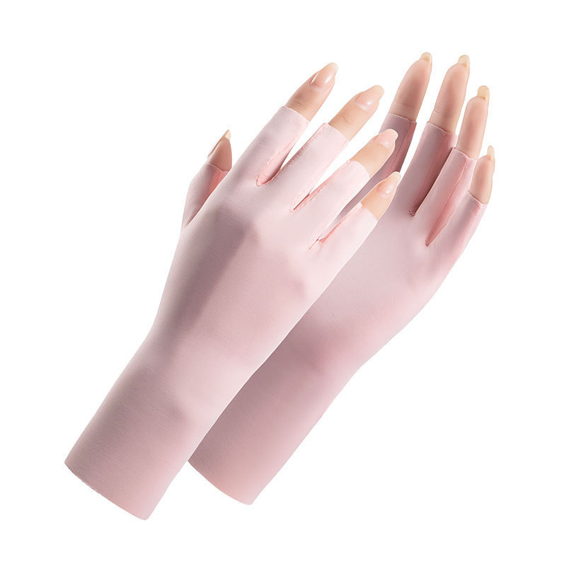 Colorful Nail Professional Protection Gloves Glue Gel Polish Curing Lamp Sunblock Finger Protection UV Gloves