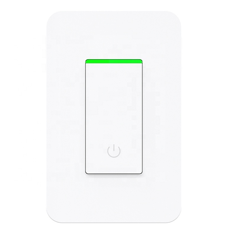 High Quality Panama Wifi Controlled Power Smart Home White Wall Light Switch Kinetic Electric Switch Smart Zigbee Light Switch