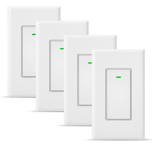 Smart Switch Smart Light Switch 2 Gang 3gang WiFi Light Switch Work with Alexa Google Home