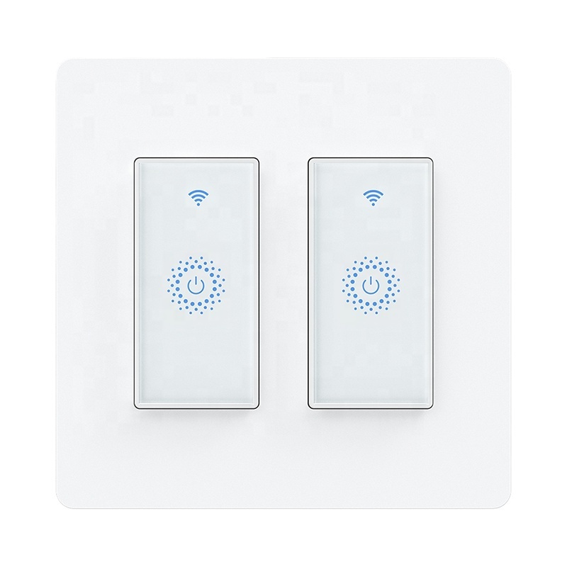 IOT smart touch wifi light switch with built in timer smart wifi smart switch domoticainteligent Physical Button Switch