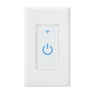 IOT smart touch wifi light switch with built in timer smart wifi smart switch domoticainteligent Physical Button Switch