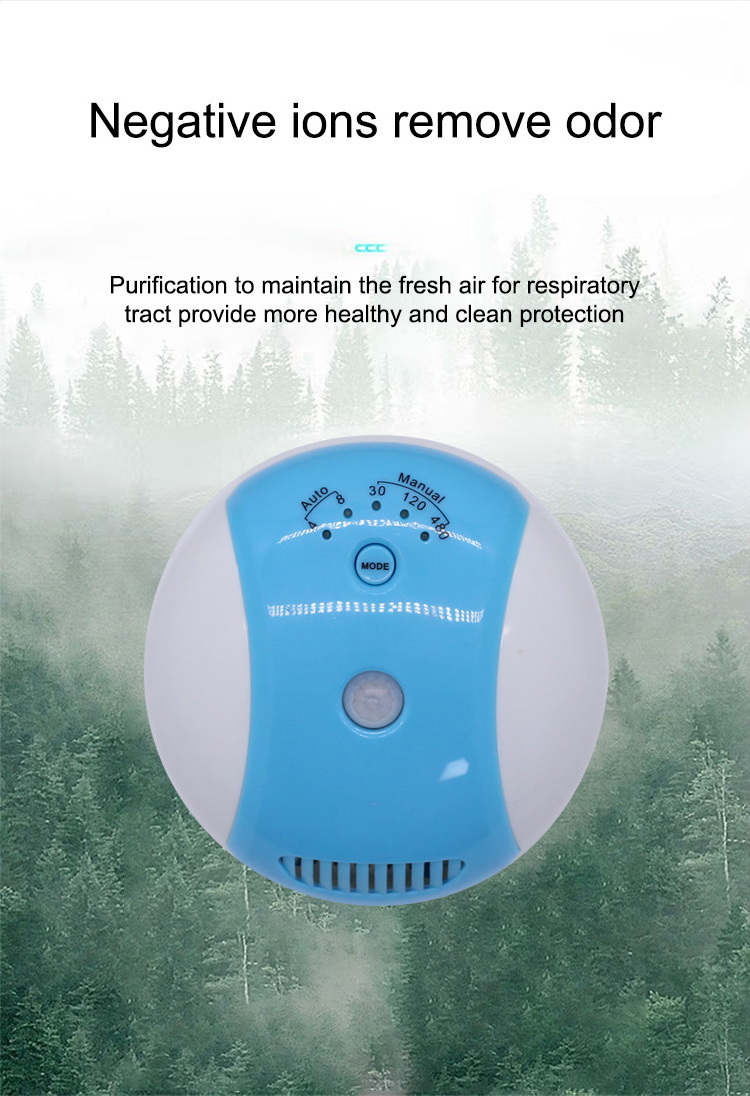 Manufacturers Portable Mini Ozone Machine Ionizer Generator Home Air Purifier For Small Air Purifier