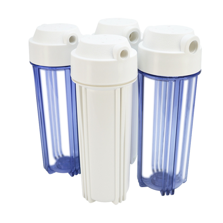 Uf Membrane 10 Inch Clear Filter Cartridge Housing  Ro Water Filter Parts