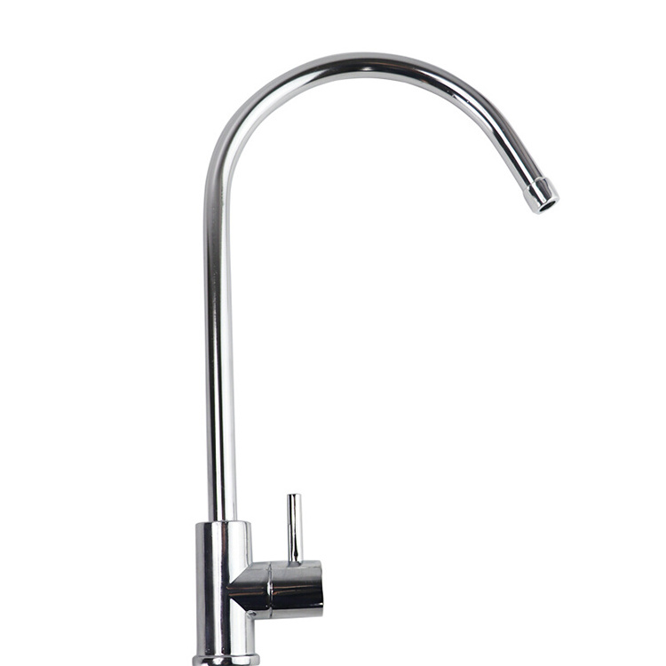 Gooseneck Faucet 304 Food Grade Stainless Steel  Gooseneck Kitchen Drinking Sink Faucet Sink Kitchen Faucet