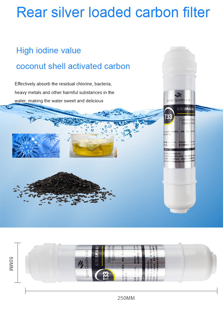 2024 High Flow Sediment Refillable Alkaline Pp Cto Activated Carbon 0.1 Micron Replacement Water Filter Cartridges For Home Use