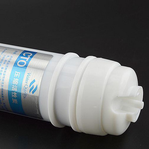 Housing Replacement 0.1 Micron Carbon Cto Water Filter Ro element cartridge