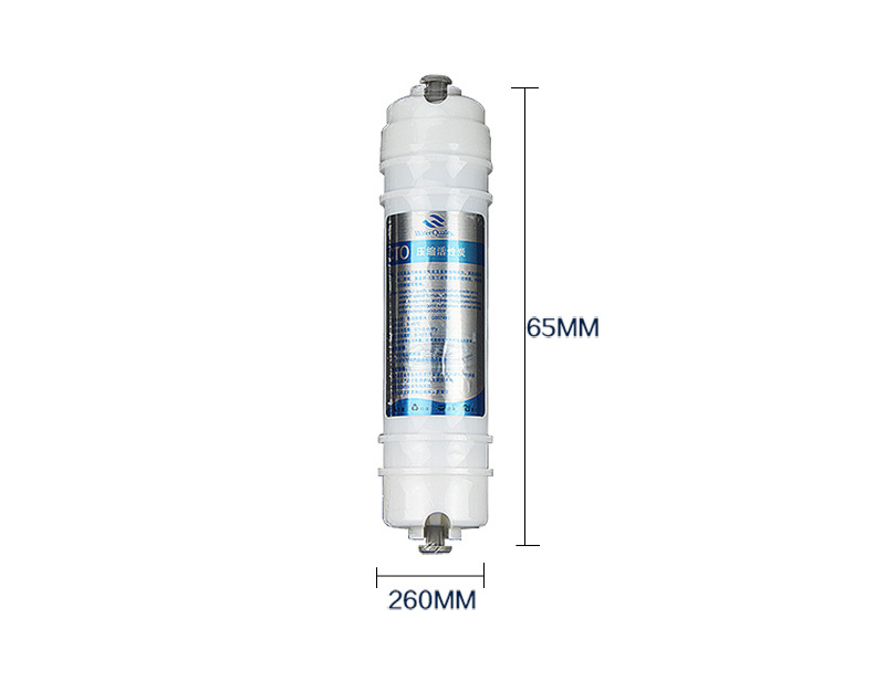 Housing Replacement 0.1 Micron Carbon Cto Water Filter Ro element cartridge