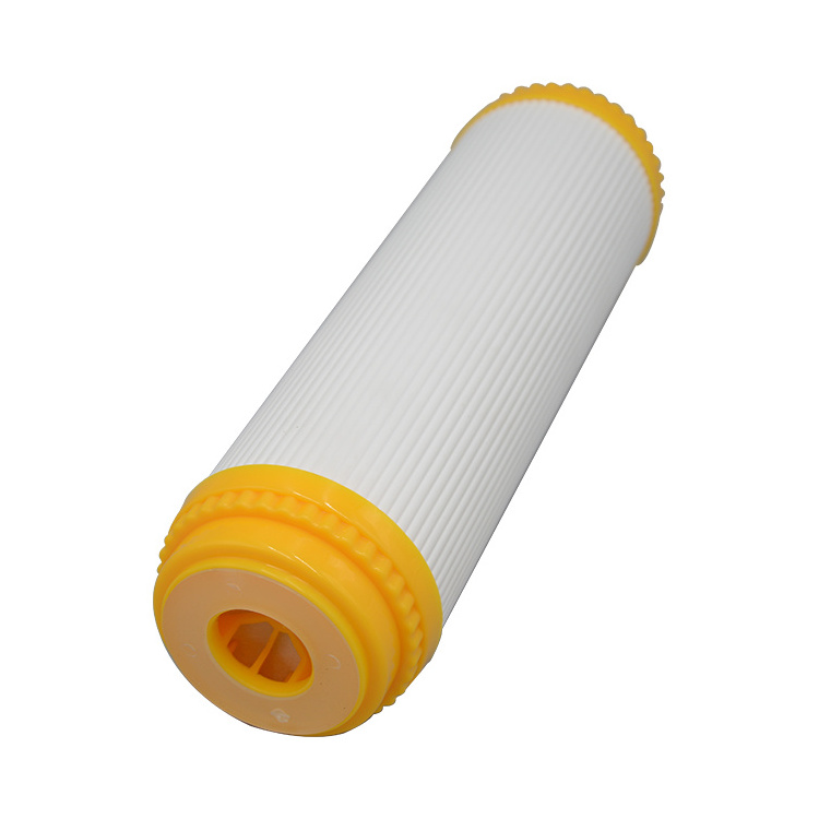 20 Inch 0.5 Micron High Flow Refillable Water Softener Resin Membrane Filter Cartridge