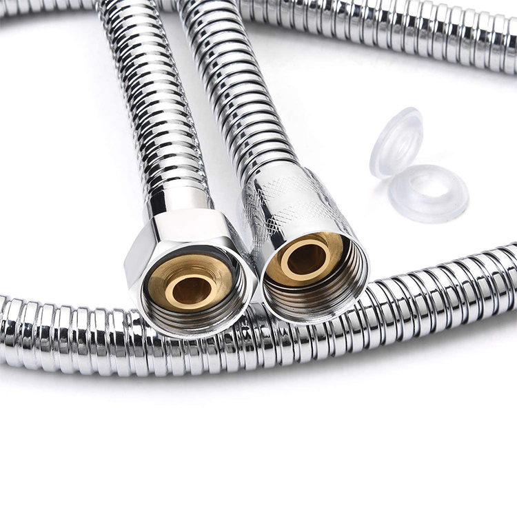 Luxury High Quality Stainless Steel Thread 1M/1.5M/2M/3M/5M Shower Hose Flexible Metal Shower Tube Shower Flexible Hose