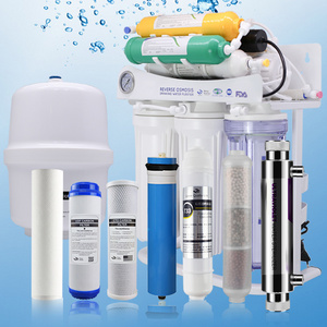 75 GPD Alkaline 6 Stage RO Reverse Osmosis System House Water Filter Manufacturer Water Purifier for Home Use with Storage Tank