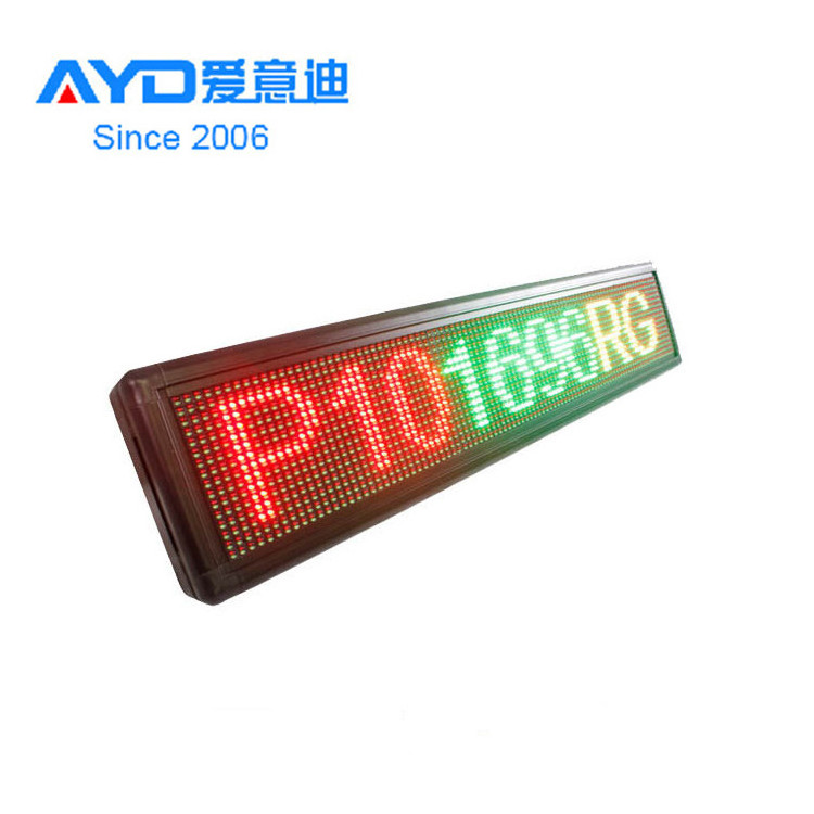 Hotcake New Design Smart Advertising Running Message Moving LED Open Sign Board 12v Car LED Taxi Top LED Display Screen