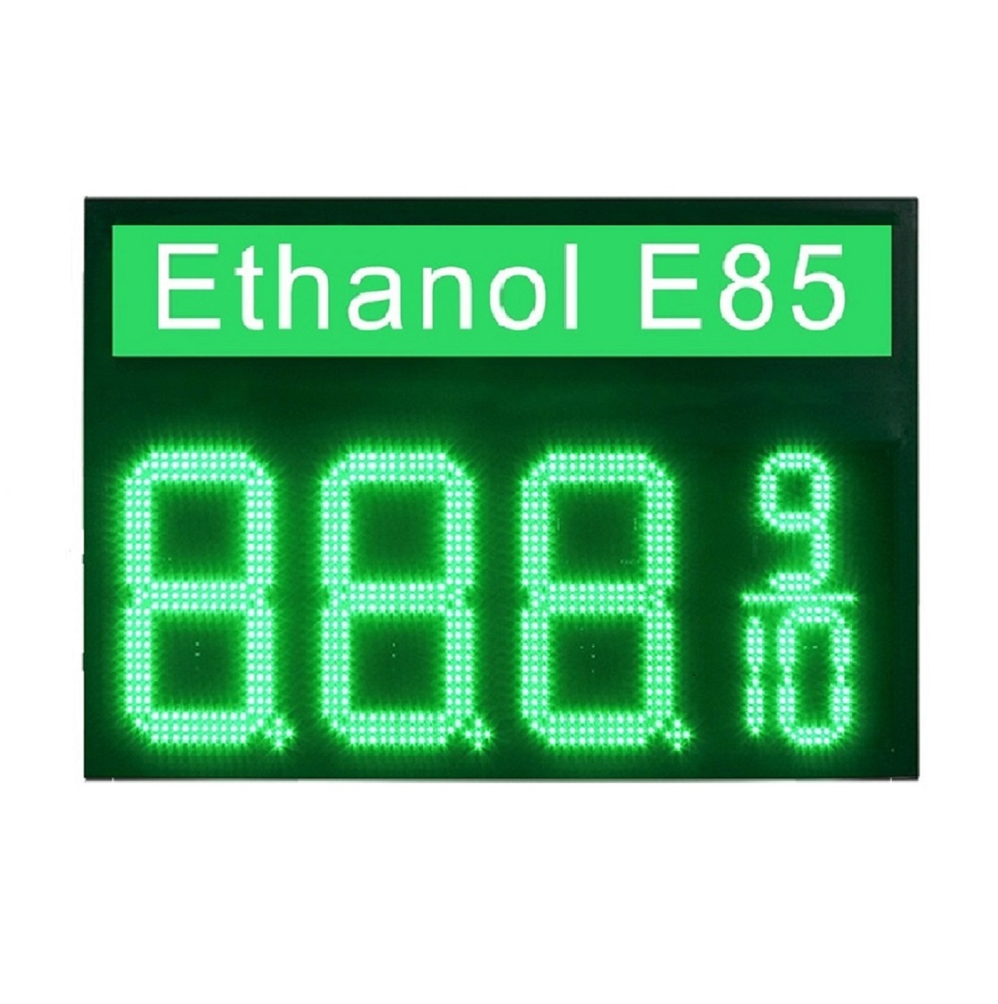 Led Green Ethanol E85 Gas Station Price Sign 8