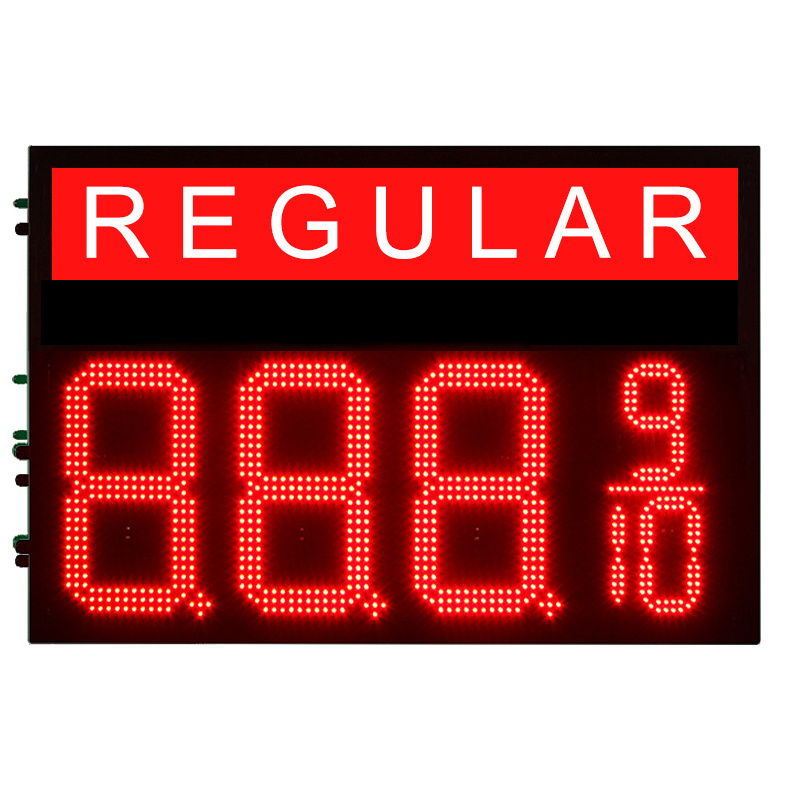 Led Green Ethanol E85 Gas Station Price Sign 8