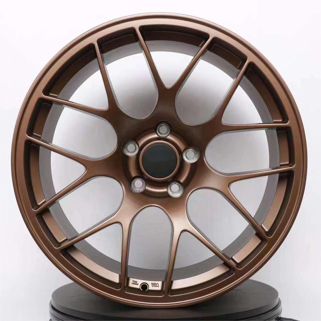 Custom Luxury Monoblock Bronze 5x114.3 5x120 Forged Wheels Rims for BMW Audi Mercedes Porsche 911 997 991.1 991.2 GT2 GT3 RS