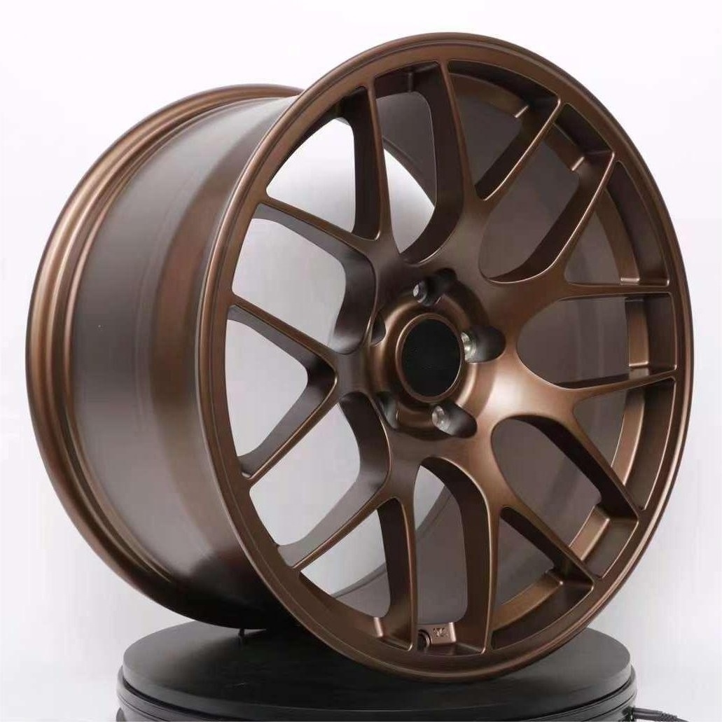 Custom Luxury Monoblock Bronze 5x114.3 5x120 Forged Wheels Rims for BMW Audi Mercedes Porsche 911 997 991.1 991.2 GT2 GT3 RS