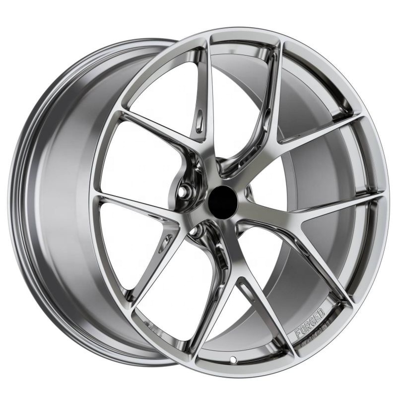 Custom Luxury Platinum Silver Replica BBS FI-R 5x114.3 5x120 Sport Rims 17 18 19 20 Inch Forged Wheels for Audi BMW Mercedes