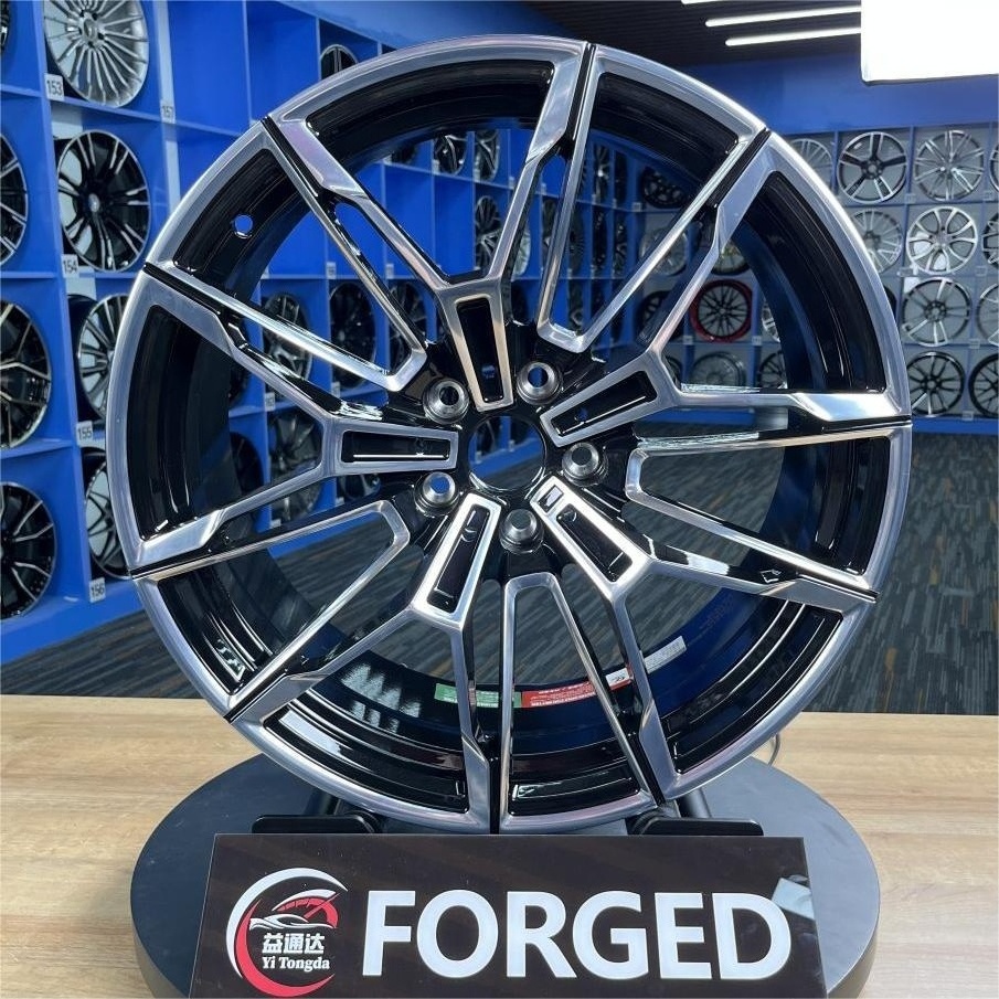 High Performance Custom Replica Vossen Alpina Enkei Forgiato Sport Racing Rims Polished Forged Wheels for BMW Tesla BYD Audi