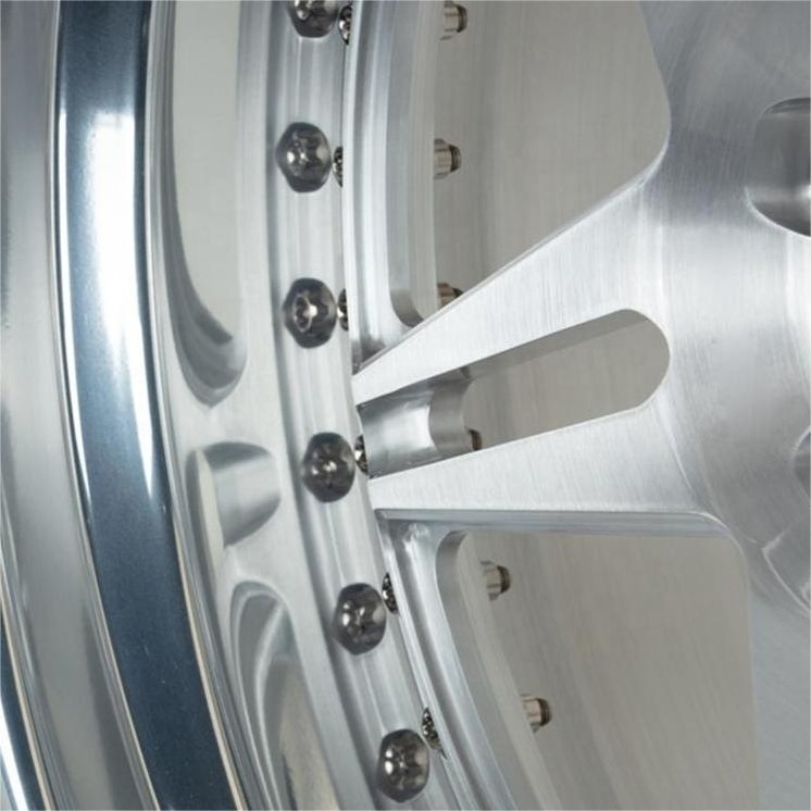 Custom High Strength Polished Silver Forged Car Alloy Rim 16/17/18/19/22 Inch 5x108 5X114.3 5X120 Deep Concave Dish Wheel