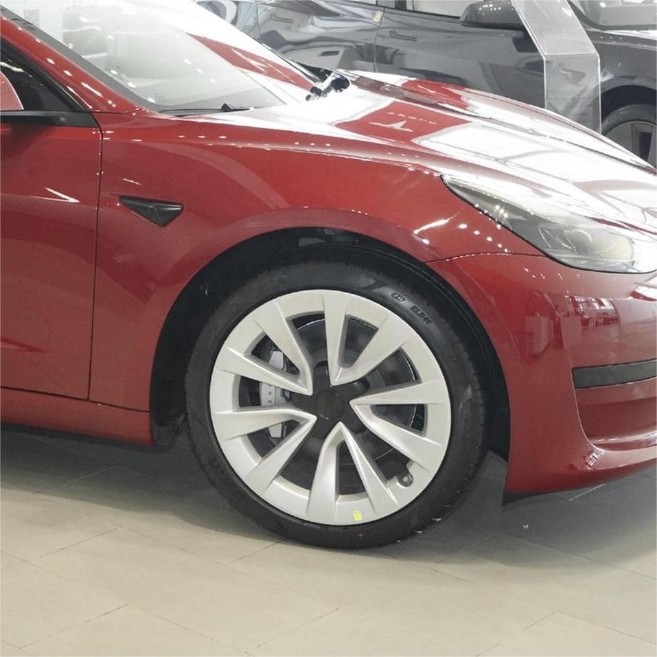 Factory Direct Sales Custom 5 Lugs 18 19 20 21 22 Inch Forged Wheels 5x114.3 Monoblock White Alloy Rims for Tesla Model 3