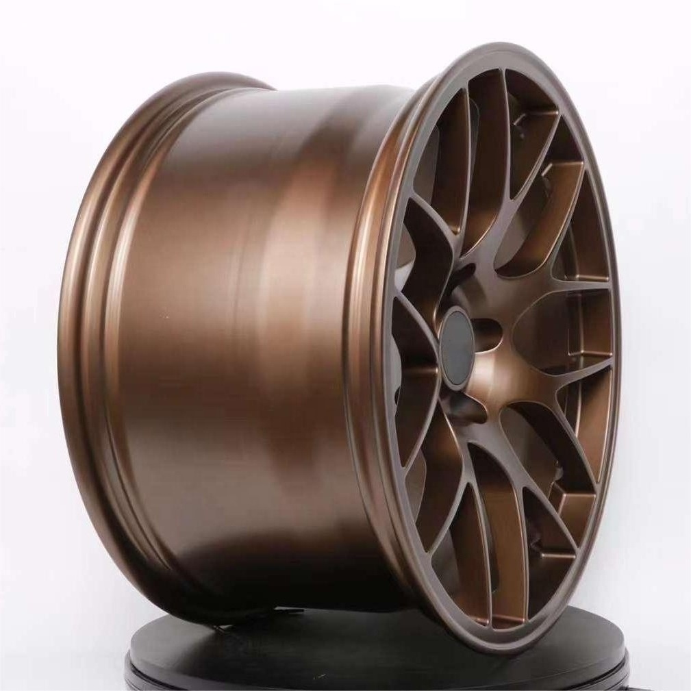 Custom Luxury Monoblock Bronze 5x114.3 5x120 Forged Wheels Rims for BMW Audi Mercedes Porsche 911 997 991.1 991.2 GT2 GT3 RS