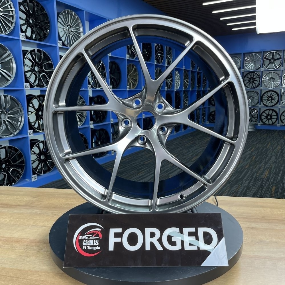 replica forged alloy carbon fiber mag High gloss black wheel 15 16 17 18 19 20 21 22 23 24 inch rim for bbs rs e88 fir lm