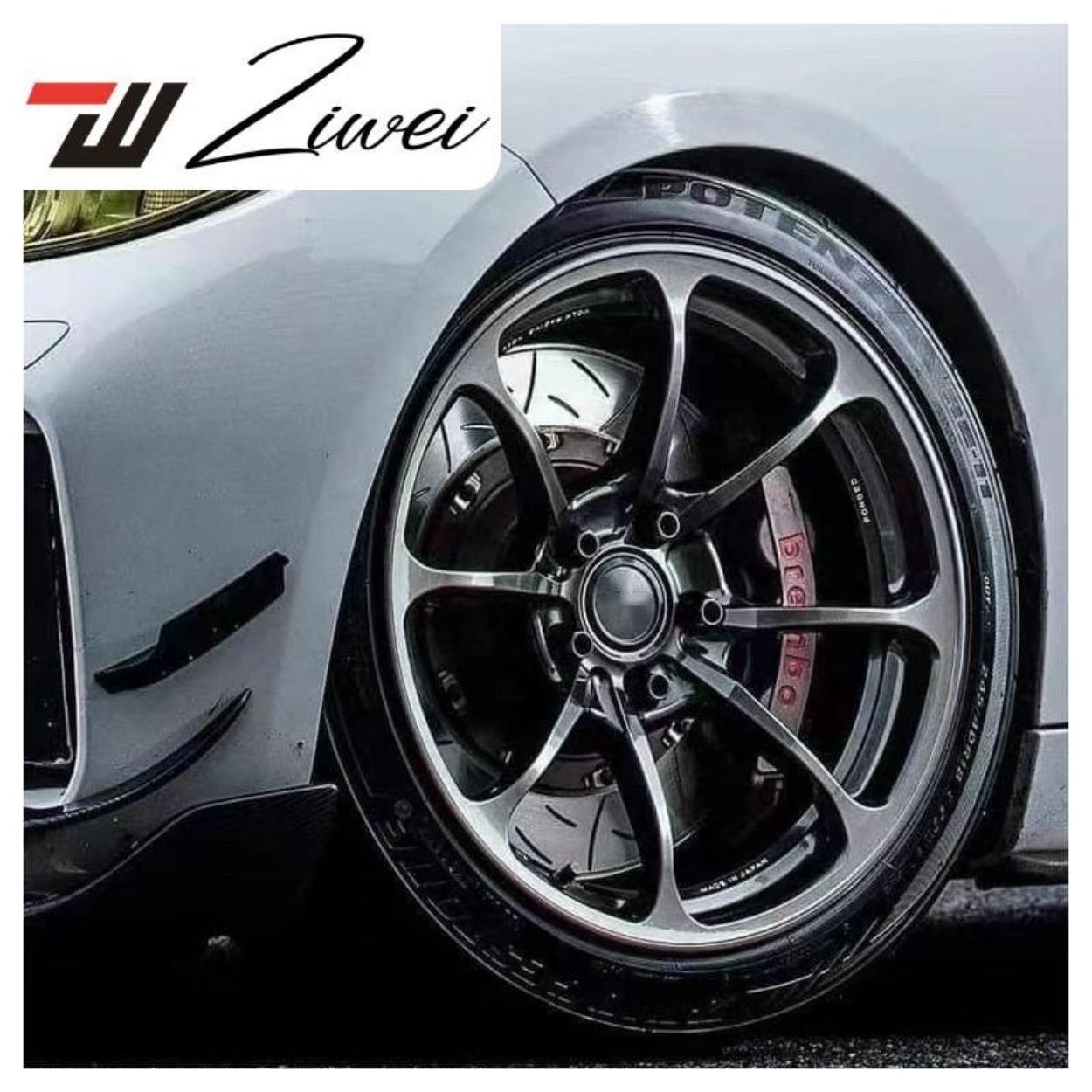 ZW Forged JDM NE24 18/19/20 Inch Alloy Rim 5x100 5x112 5x114.3 Passenger Car Wheels for Toyota GR86/Yaris Subaru BRZ Nissan 370Z