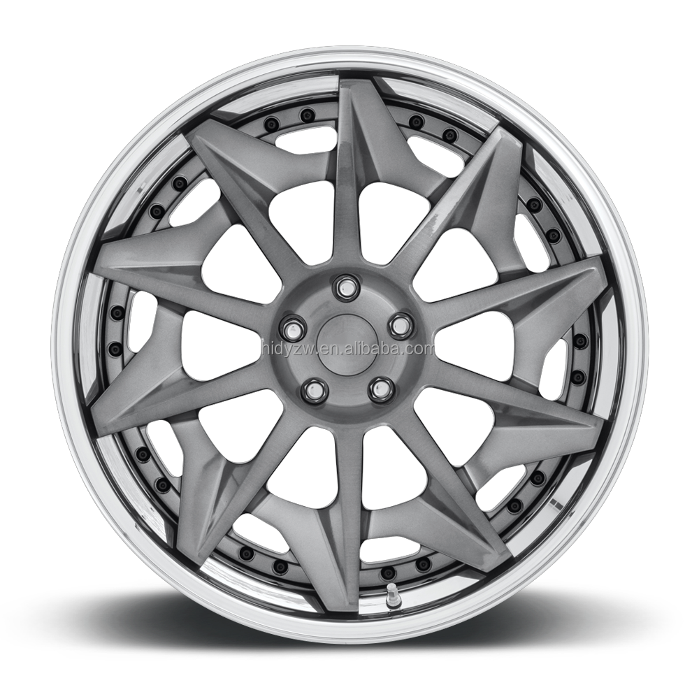 Custom Light Weight Bronze Replica Rotiform 5x112 5x120 17-23 Inch Forged Rims Alloy Wheels for Audi Q5 BMW X5 Mercedes AMG