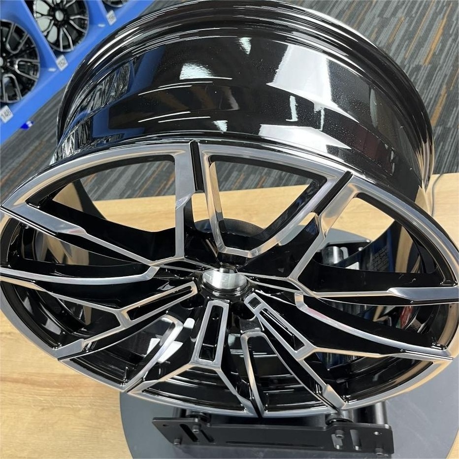 High Performance Custom Replica Vossen Alpina Enkei Forgiato Sport Racing Rims Polished Forged Wheels for BMW Tesla BYD Audi