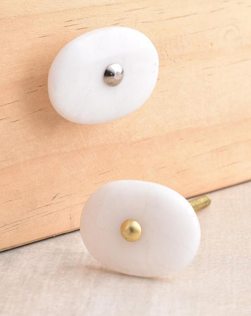 The New Marble Stone Knobs Natural Stone Cabinet Drawer Knobs Dresser Drawer Pulls with Wholesale Rate