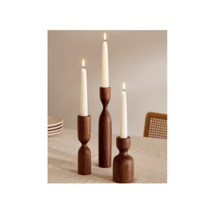 High on Demand Top Selling Wooden Candle Holder for Home and Living Room Decoration Available at Bulk Price