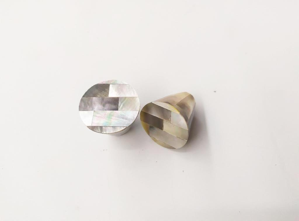 Standard Mother of Pearl Inlay Door Knob Hardware Accessories Home Decorative Product