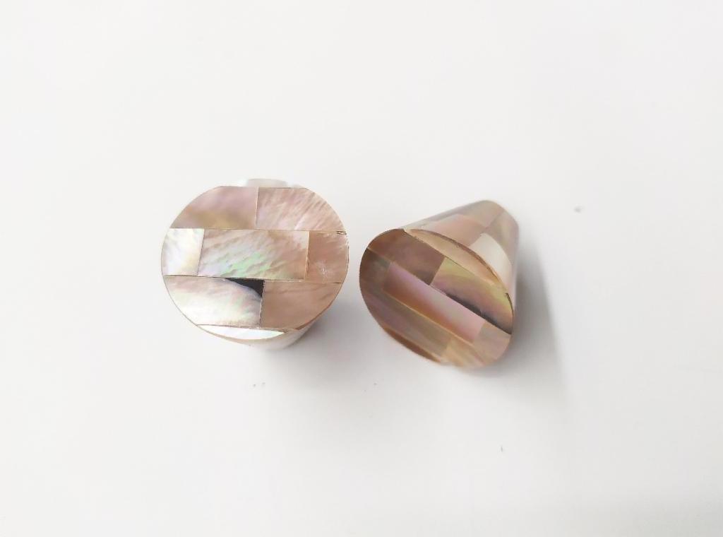 Standard Mother of Pearl Inlay Door Knob Hardware Accessories Home Decorative Product