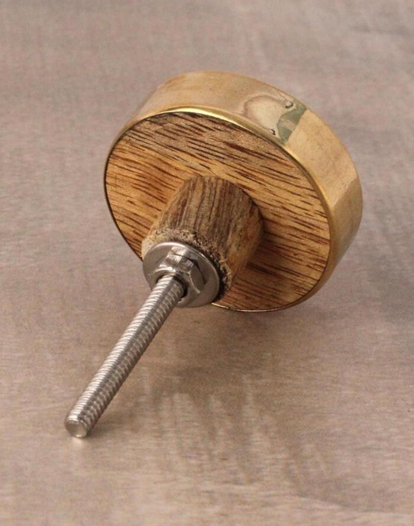 Good Hardware Furniture Kitchen Cabinet Accessories Wardrobe Horn and Wood knob