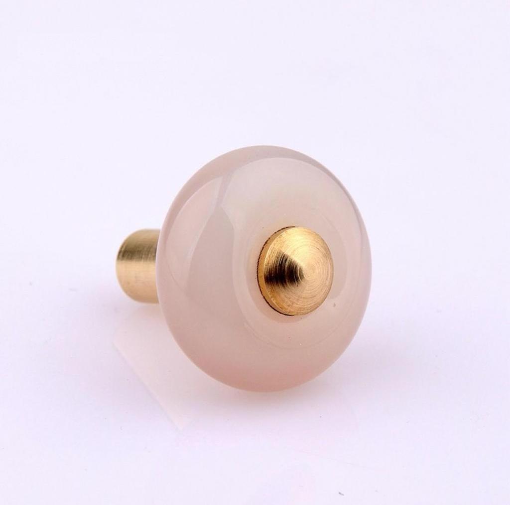 The Hot Selling Stone Brass Drawer Furniture Knobs Kitchen Cabinet Hardware zinc alloy Furniture handles and Knobs