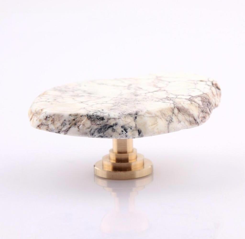 THE New gemstone pulls Fashionable stone Agate Knob Design Color Round Drawer Handles Kitchen Cabinet Handle Furniture Knobs