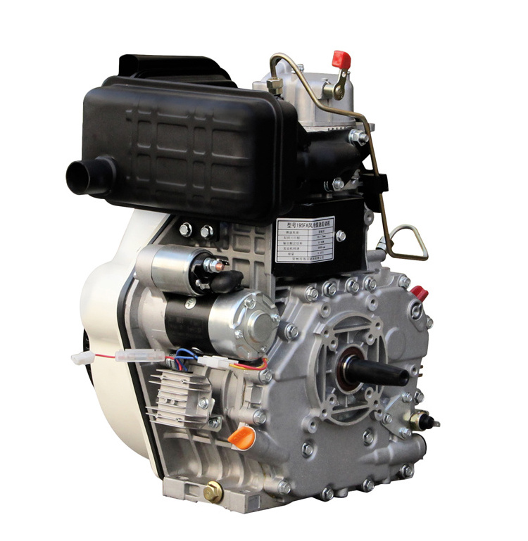 Hi-earns New product 9KW 14hp 195F air cooled single cylinder diesel engine for sale