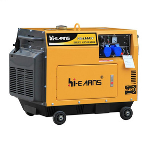 3/5/6/7KW silent type portable diesel generator set