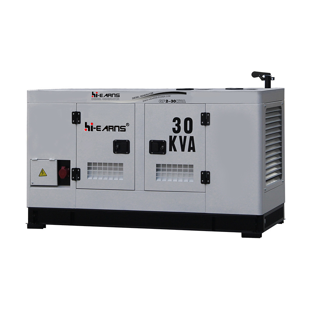 50Hz water cooled silent diesel 30KVA generator for home use