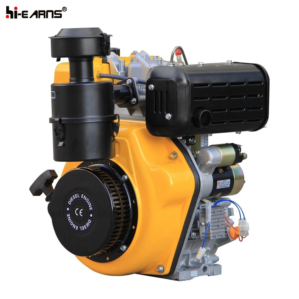 14hp air-cooled diesel engine type yangdong diesel engine 192