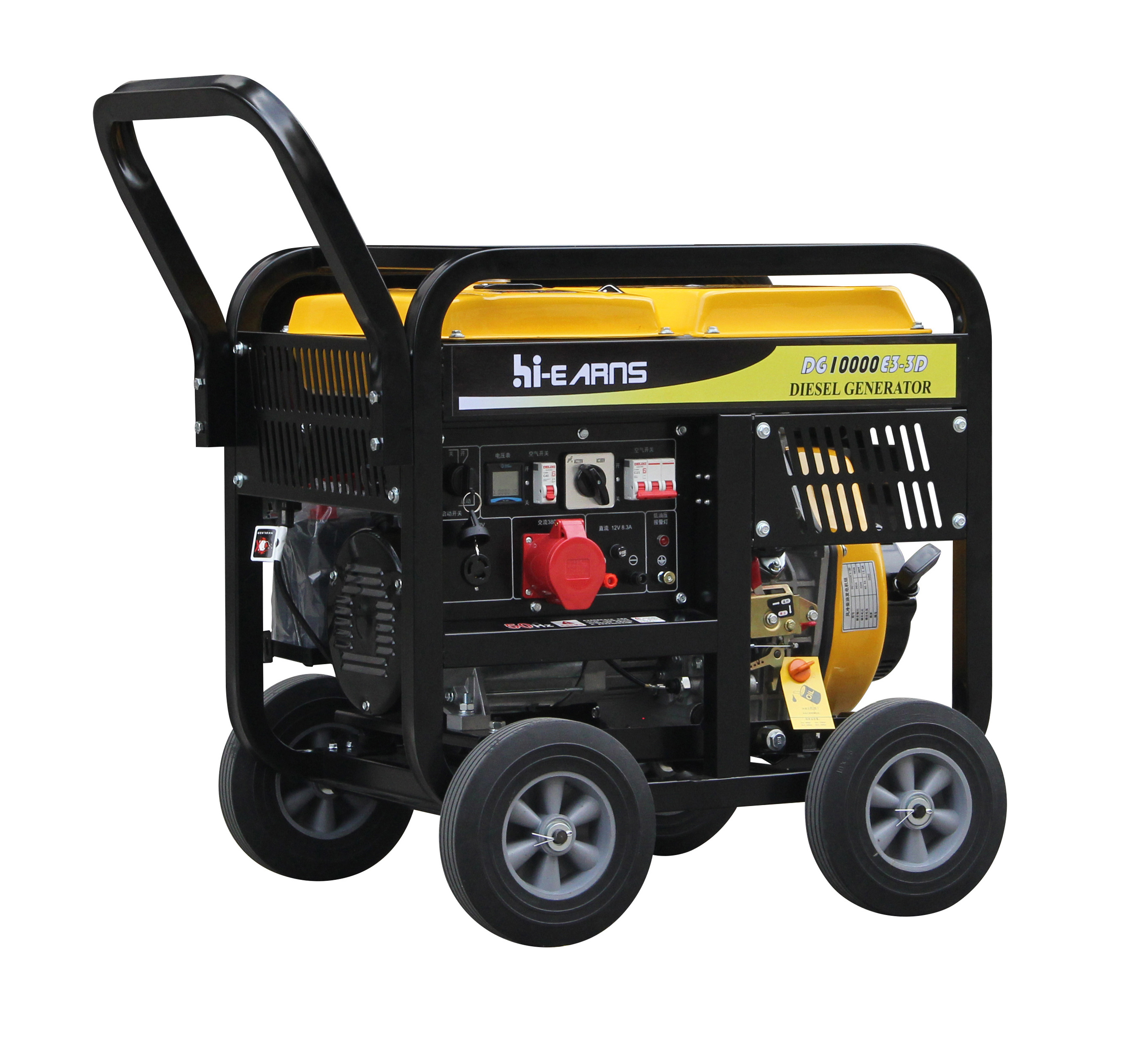 hiearns Small Generator 6KW 7KW 7.5KW 10KW 6000 7000 7500 10000 Watt Diesel Portable Generator Price