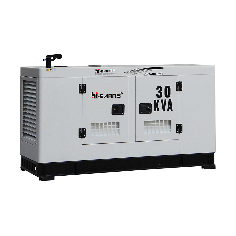 50Hz water cooled silent diesel 30KVA generator for home use