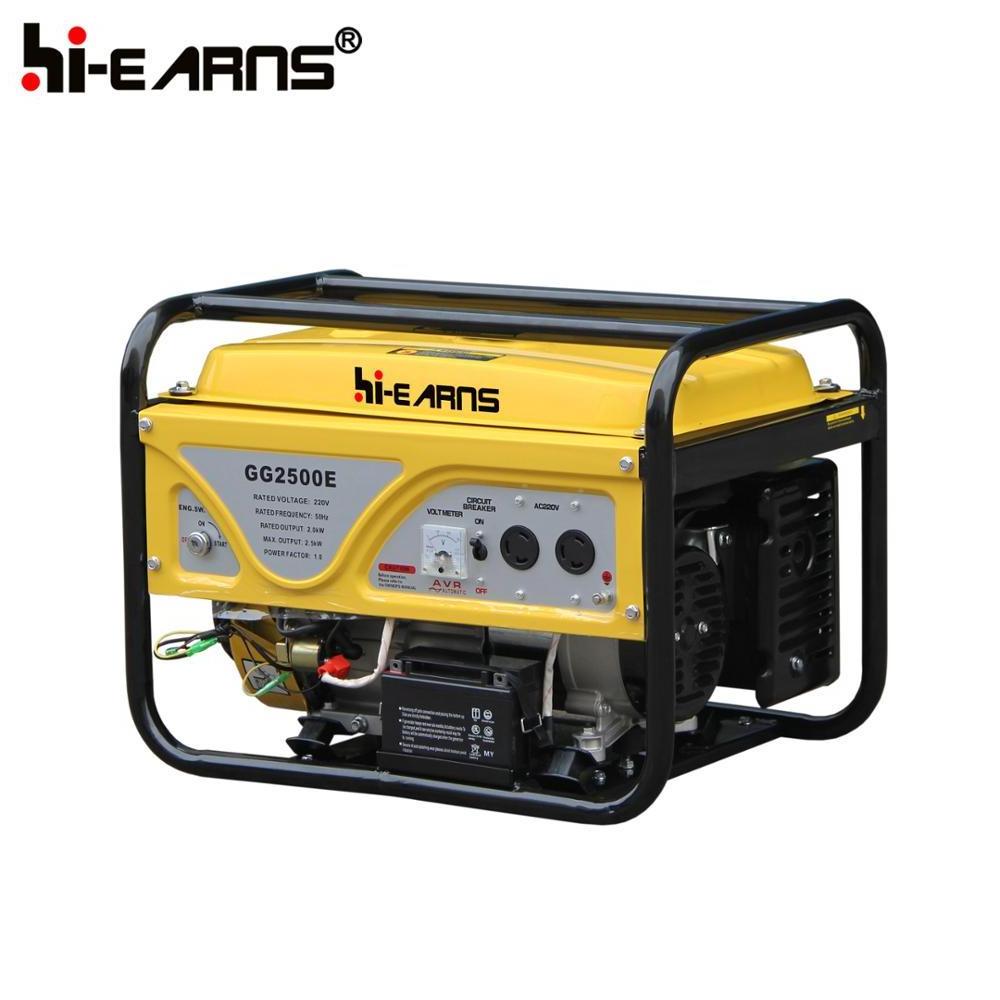 Air-cooled portable 2kw gasoline power generator