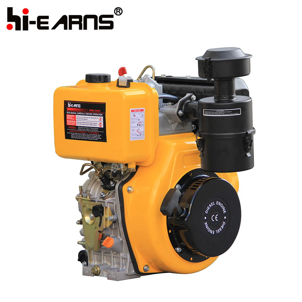 8.5KW 14 hp air cooled single cylinder 4 stroke diesel engine