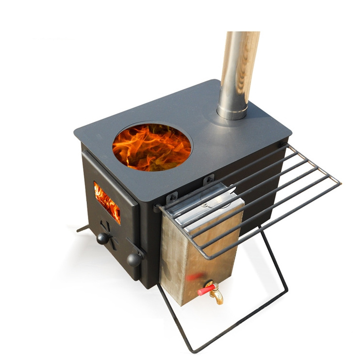 Portable wood fireplace, mini camping stoves for BBQ