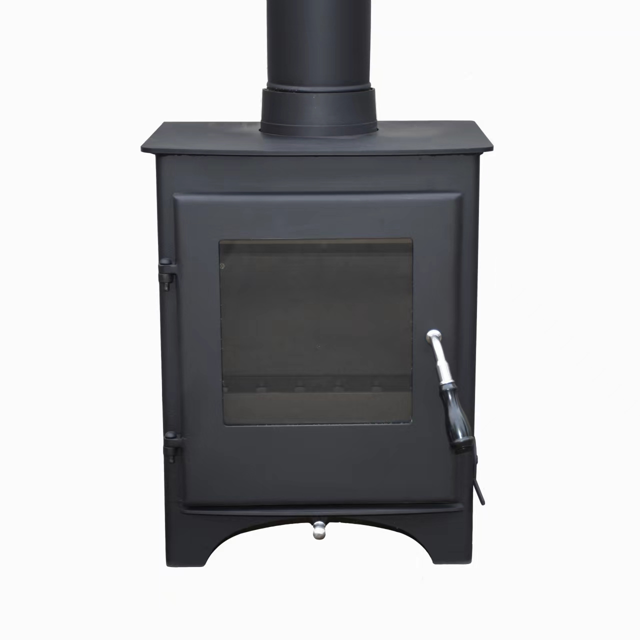 indoor freestanding small wood burn stove and fireplace