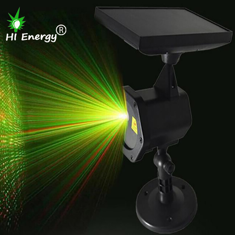 HiEnergy laser light red and green colour garden led laser light projector outdoor 3W 5W